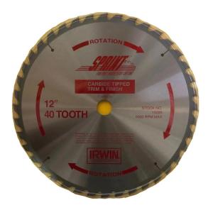 DISCO P/ MADERA 12 X 100D IRWIN WIDIA