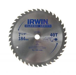 DISCO P/ MADERA 7.1/4 X 40D IRWIN S/BLISTER 25