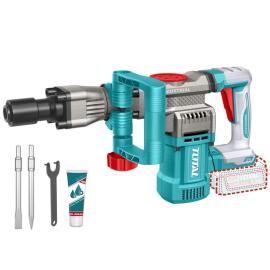 MARTILLO DEMOLEDOR TOTAL A BATERIA 20V (SOLO MAQUINA) 16J 35 MM SDS HEX. 