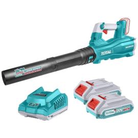 SOPLADOR A BATERIA TOTAL 20V C/2BAT 2AMP 18500 RPM 8.5 M/MM 2