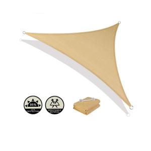 TOLDO DE MALLA SOMBRA TRAINGULAR 3.6 X 3.6 X 3.6 MT